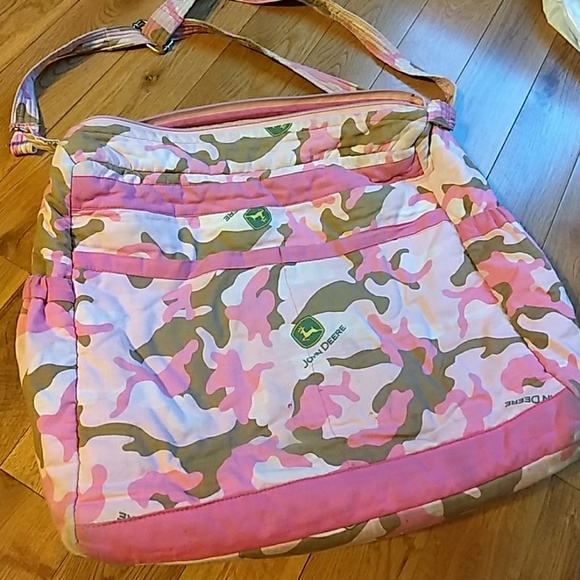 pink camo diaper bag
